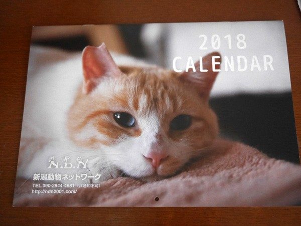 ( NDNカレンダー2018 )