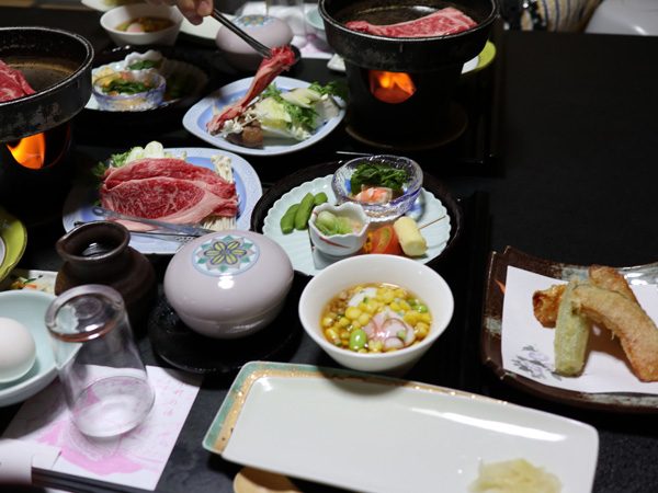 ( 夕ご飯 )
